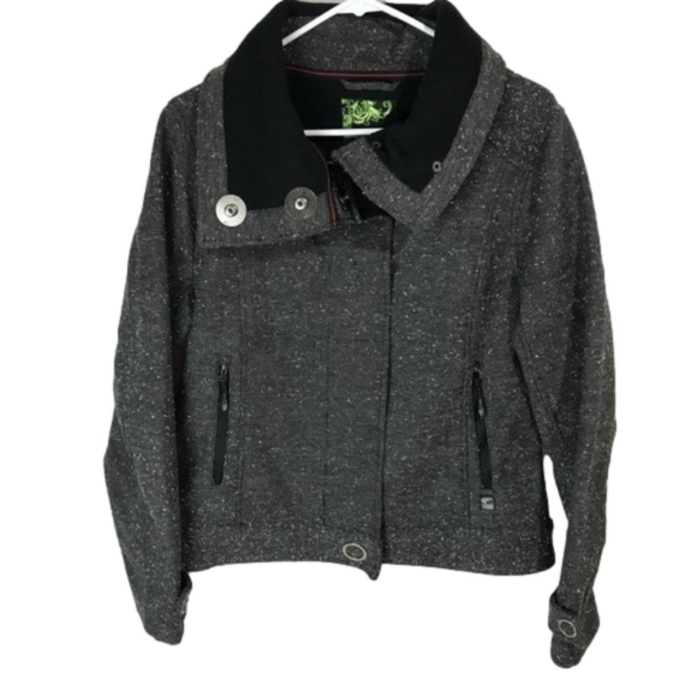 Point Zero drytech Collection texture gray jacket